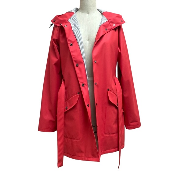 Helly Hansen Neon Pink Rain Jacket Size L - Picture 3 of 10